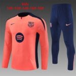 barcelona orange tracksuit