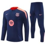 Barcelona blue and peach tracksuit 25