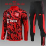 Man United red camo tracksuit