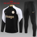 Chelsea black & white tracksuit