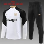 Chelsea white & black tracksuit