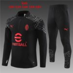 Ac Milan black tracksuit