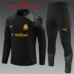 Marseille fc black tracksuit