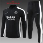 Psg black & white tracksuit