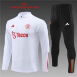 Man United white tracksuit