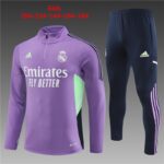Real Madrid purple tracksuit