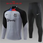 barcelona grey tracksuit