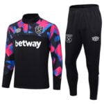 West Ham pink tracksuit