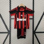RETRO AC Milan kits kids black
