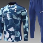 Tottenham navy print tracksuit