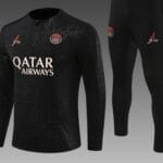 Psg black tracksuit
